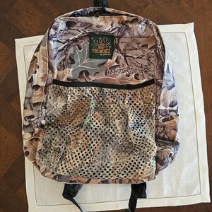 Vintage Mad Dog Gear Backpack Camo Hunting Pack Backpack
